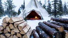 Prečo ľudia na severe používajú mokré drevo namiesto suchého?